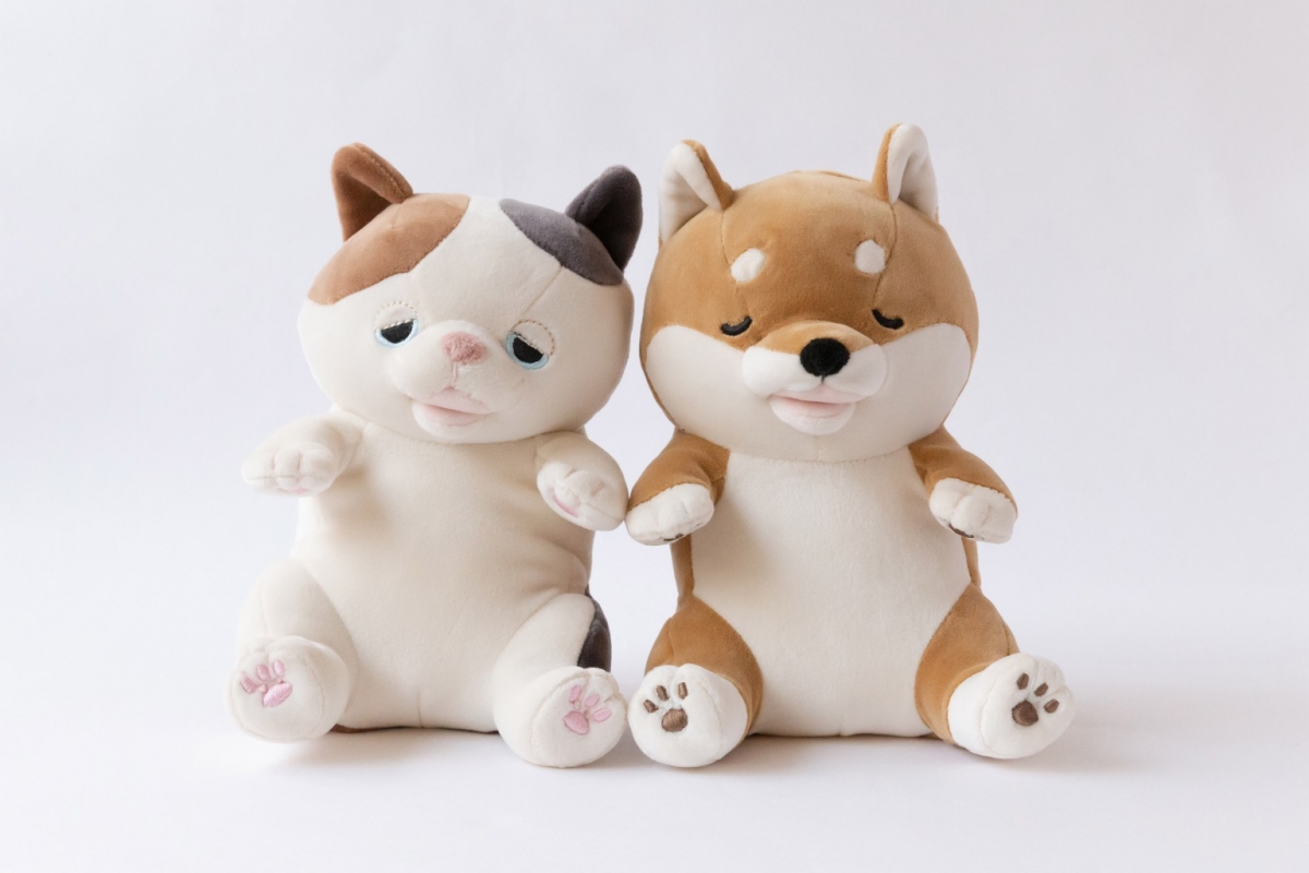 目前推出花貓及柴犬兩種款式。