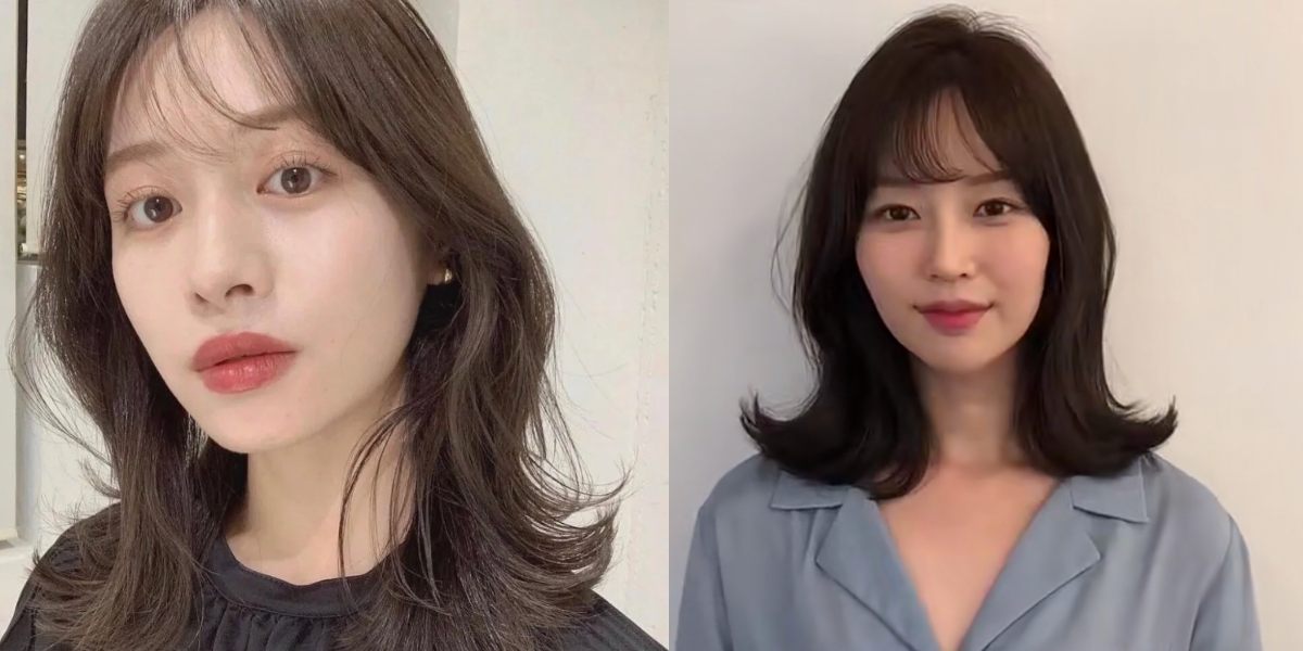 中長髮髮型推薦：法式慵懶外翹捲