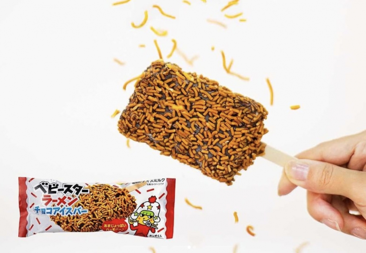 模範生點心麵和巧克力意外搭配。