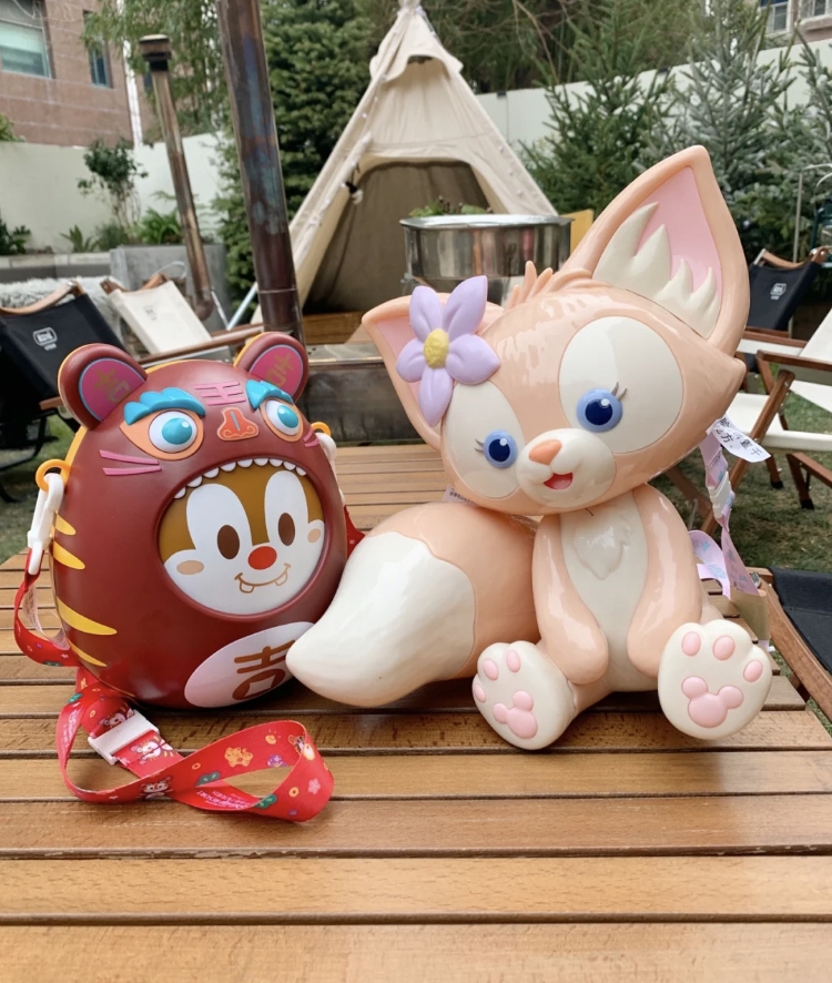雙面虎年爆米花桶