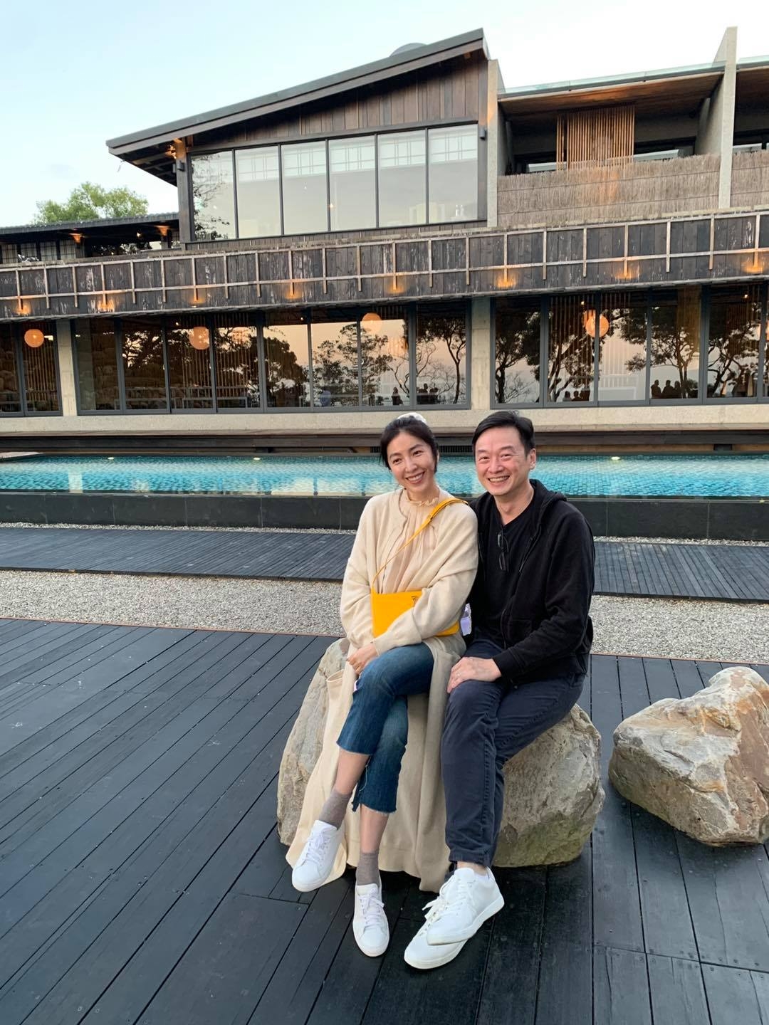 楊謹華與老公Ben