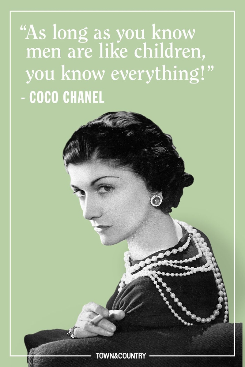 Coco Chanel從不畏懼