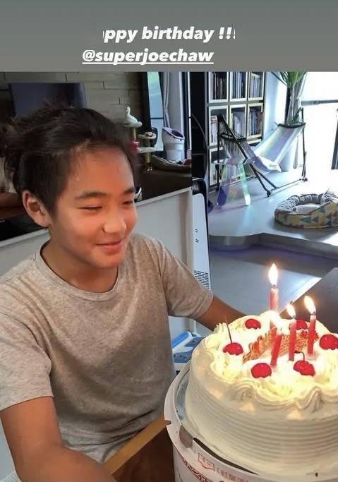 兒子Joe也長大了