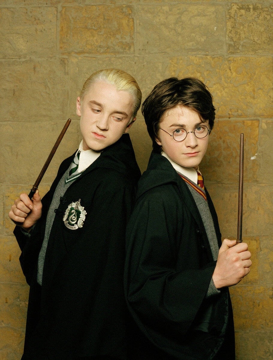 哈利波特、跩哥童年時的定裝劇照