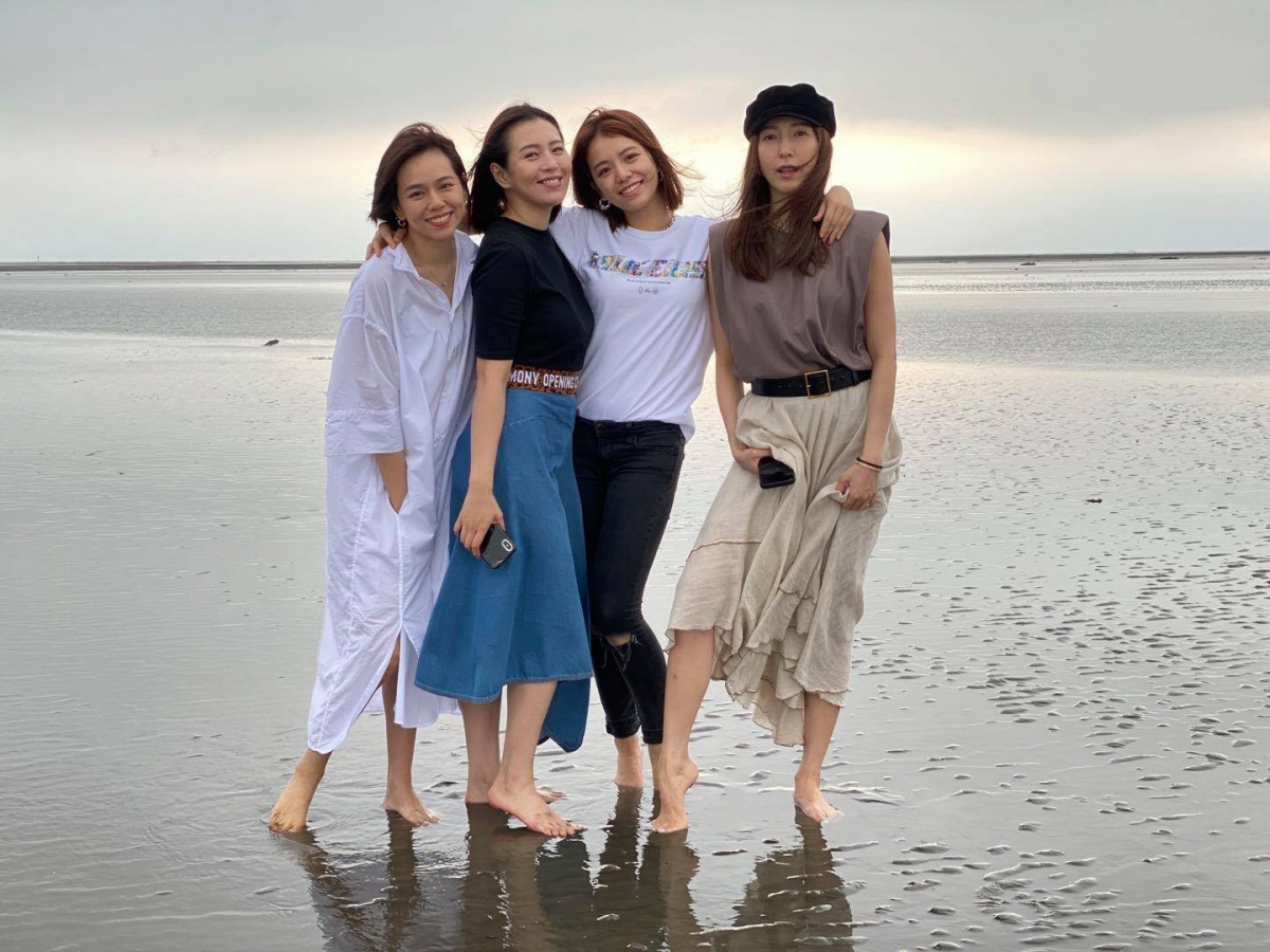 楊謹華、喬喬、言言和宋芸樺