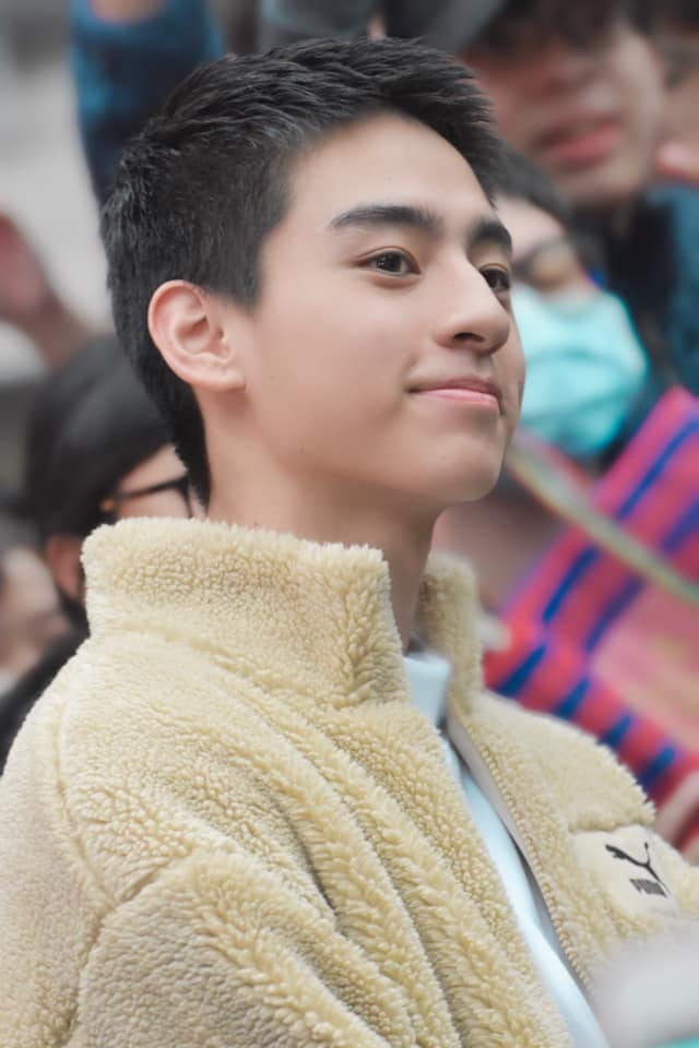 劉敬擁有濃眉大眼