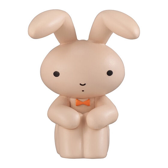 等待中的兔兔玩偶