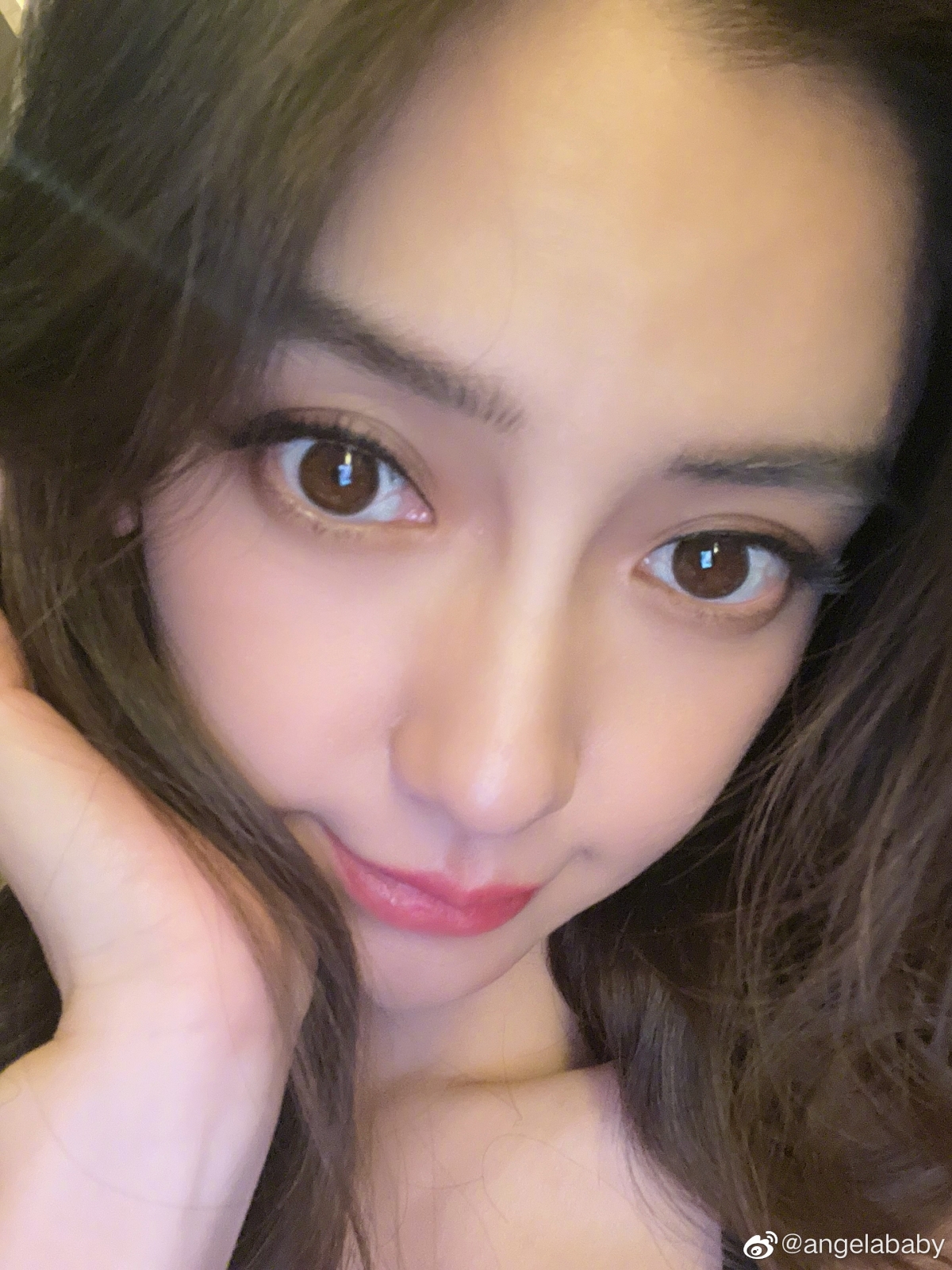 七夕Angelababy獨自發文