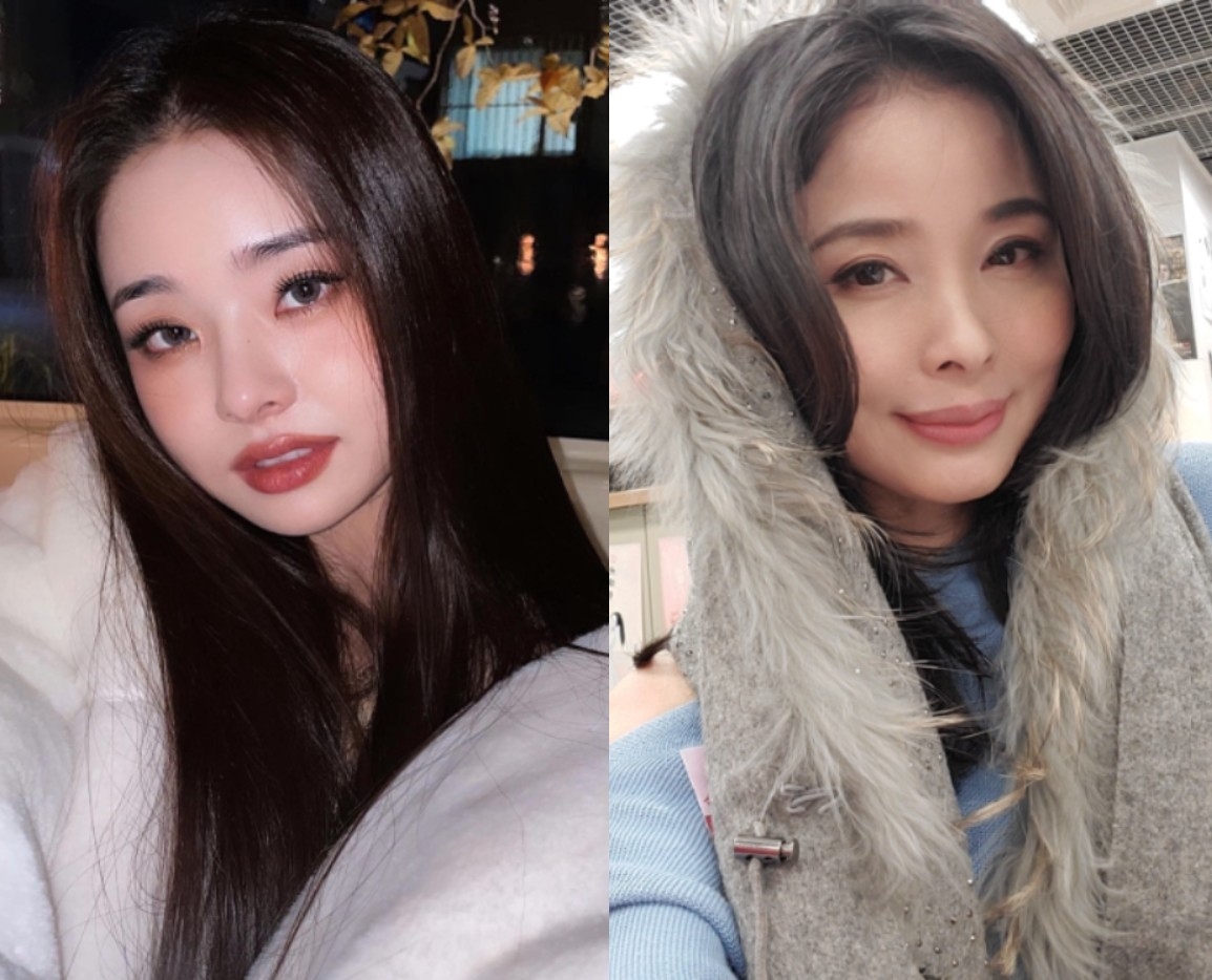 有網友直言宋智雅這張照片有點像呂文婉。