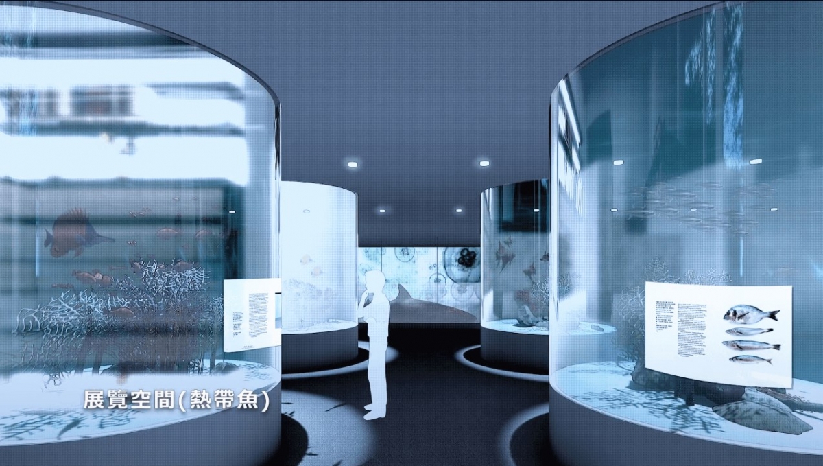 2層樓巨型水族箱