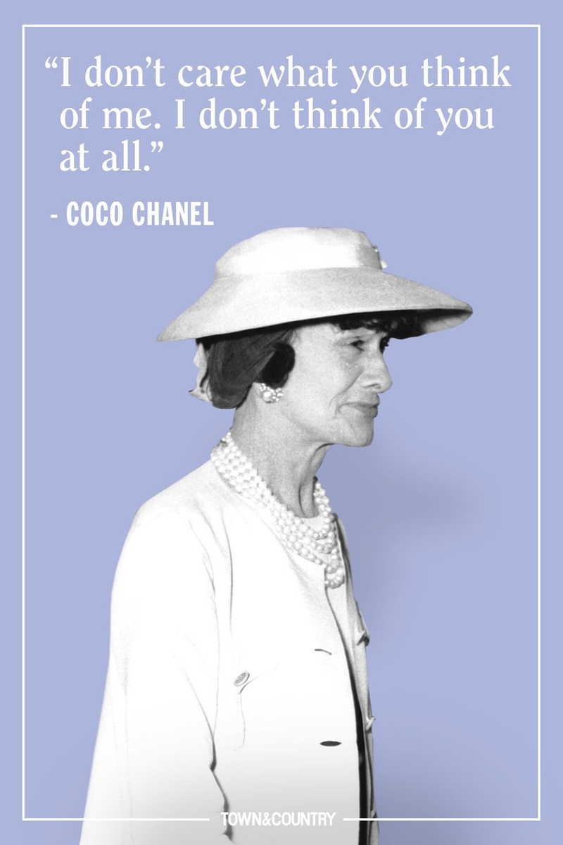 Coco Chanel時尚至今依然前衛