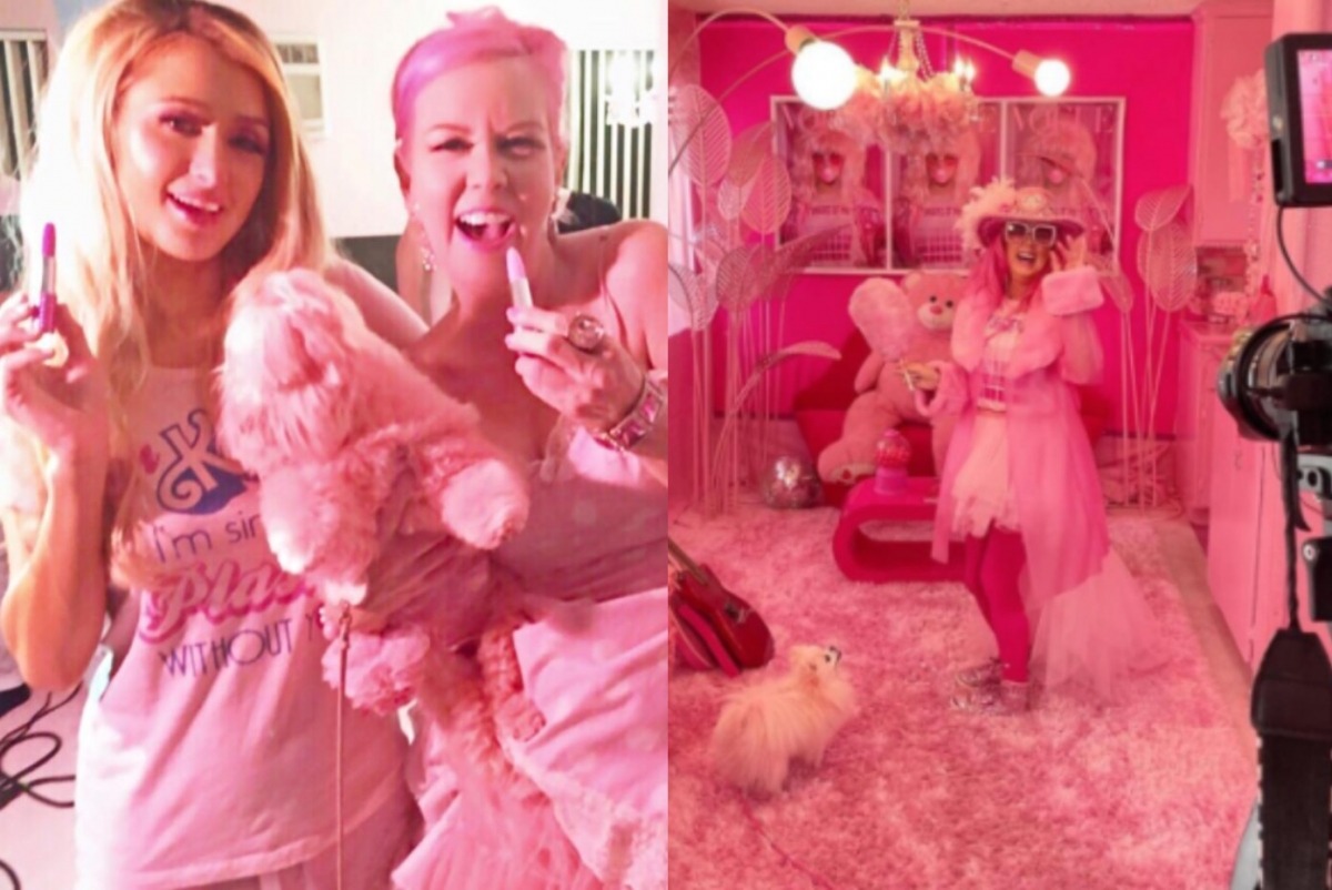 Kitten Kay Sera的家時常出借給名人、精品品牌當作拍攝場地。