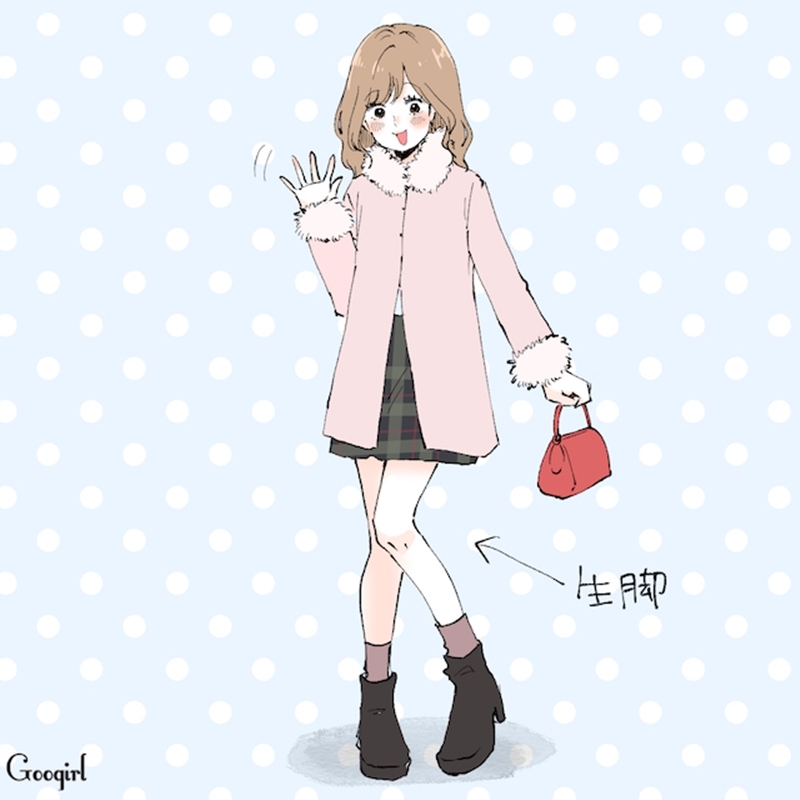 NG冬季穿搭2：超短裙