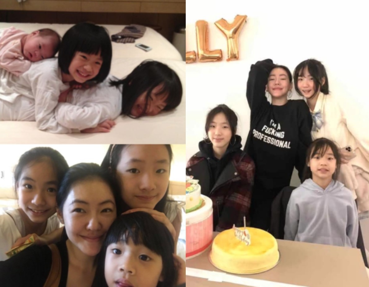 小S育有3個寶貝女兒。
