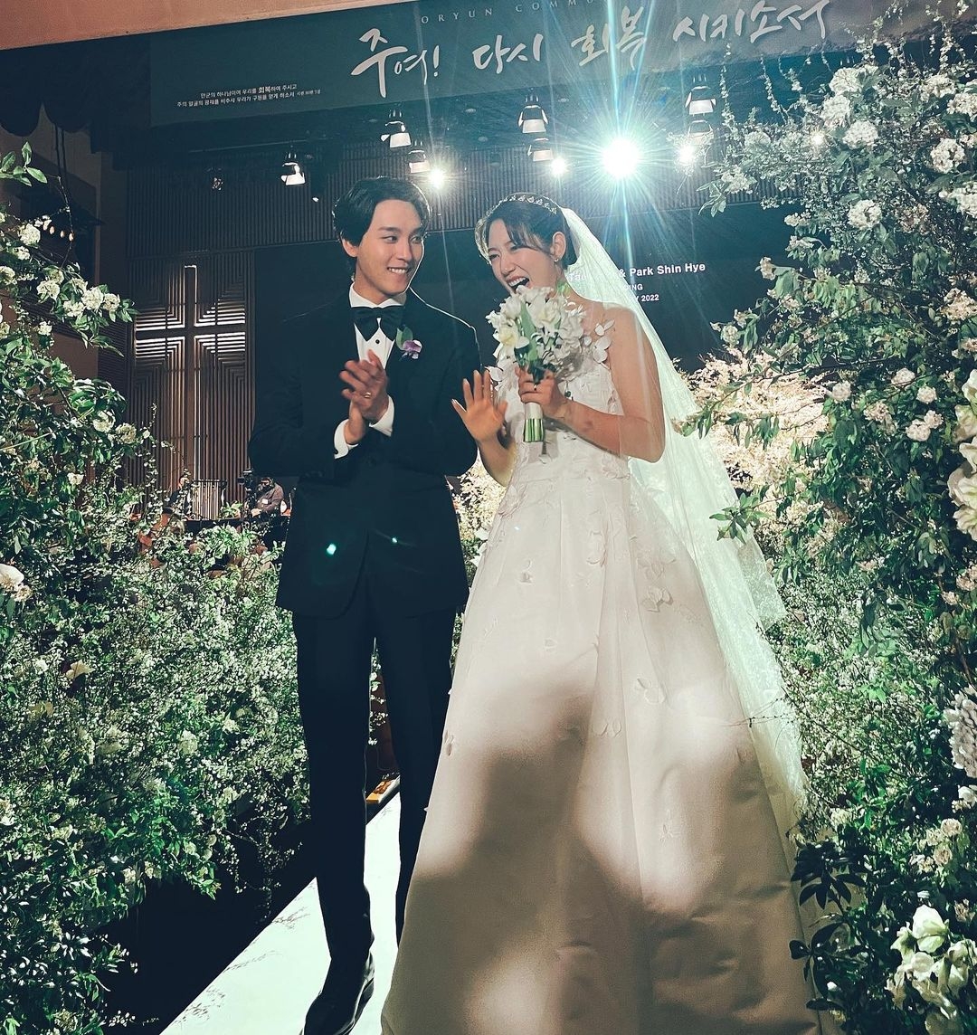 朴信惠婚禮現場