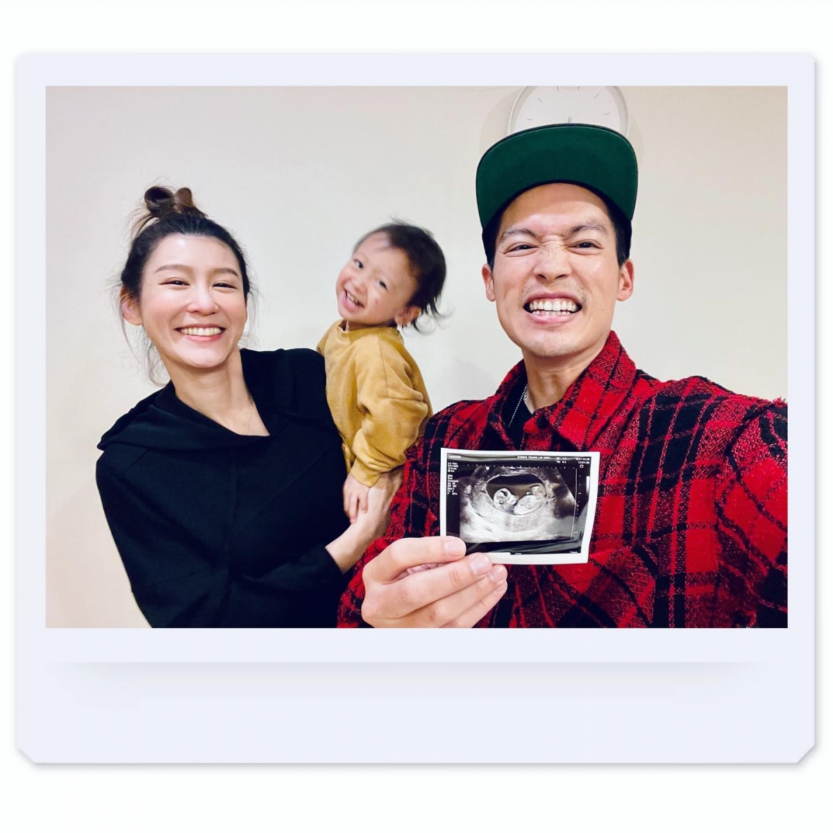 趙孟姿也同時PO文,向大家分享懷孕好消息。