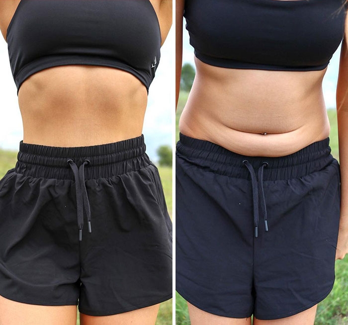 吸氣後肚子拍照起來就可以差很大