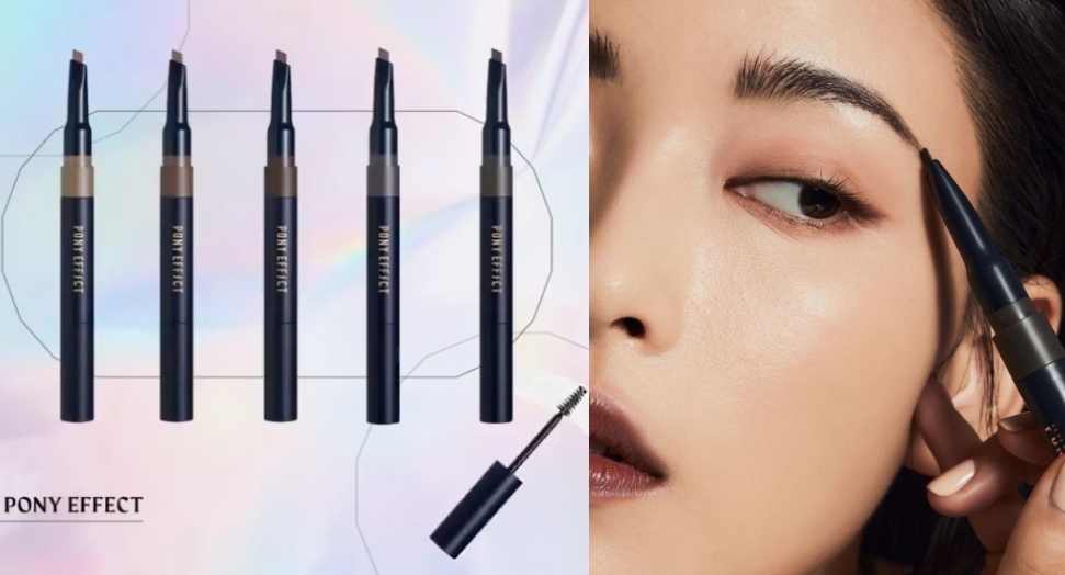 開架眉筆推薦8：PONY EFFECT 2in1專業自然毛流眉筆，NT$690