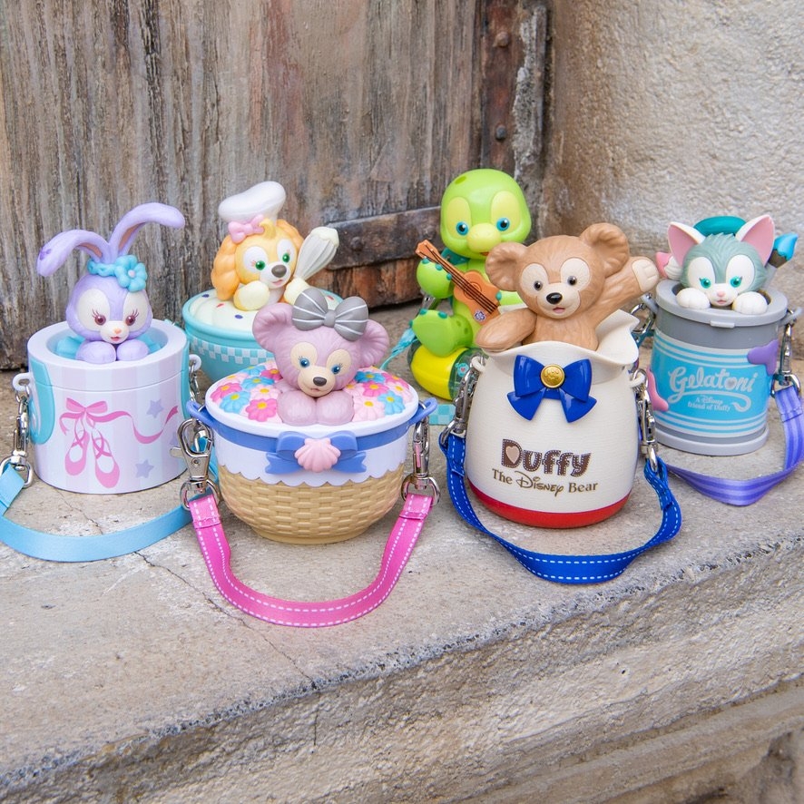 東京迪士尼6款人物迷你點心桶