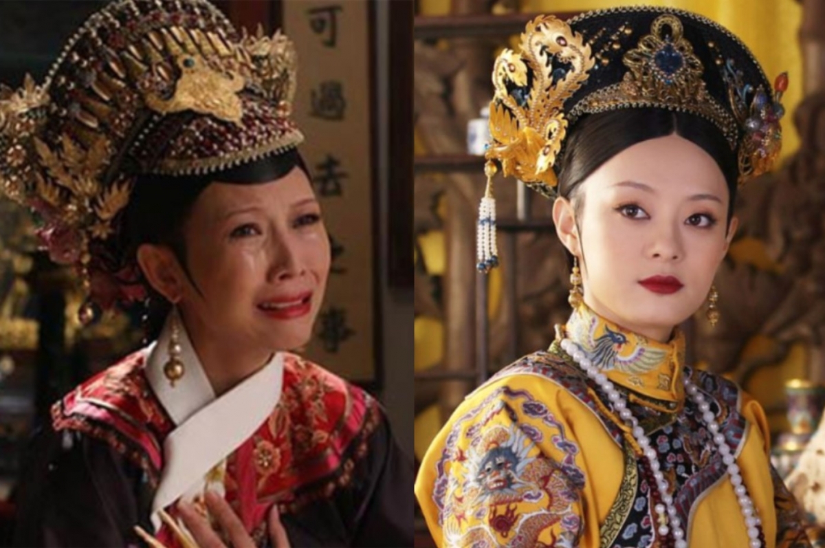 蔡少芬在拍攝《後宮甄嬛傳》時，其實已經懷孕，但仍敬業演出情緒張力極大的「皇后」一角。