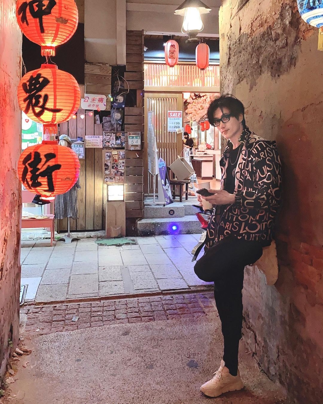 演出電影《今宵多珍重》來台參加金馬獎