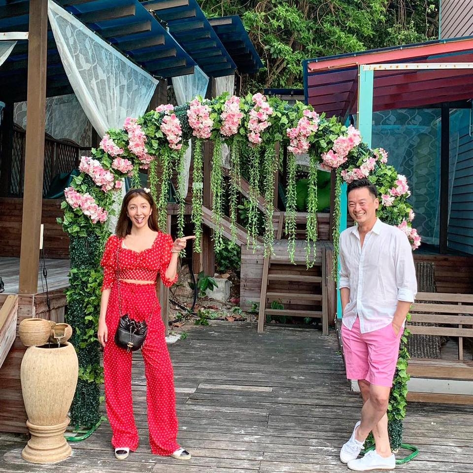 楊謹華與老公Ben感情好