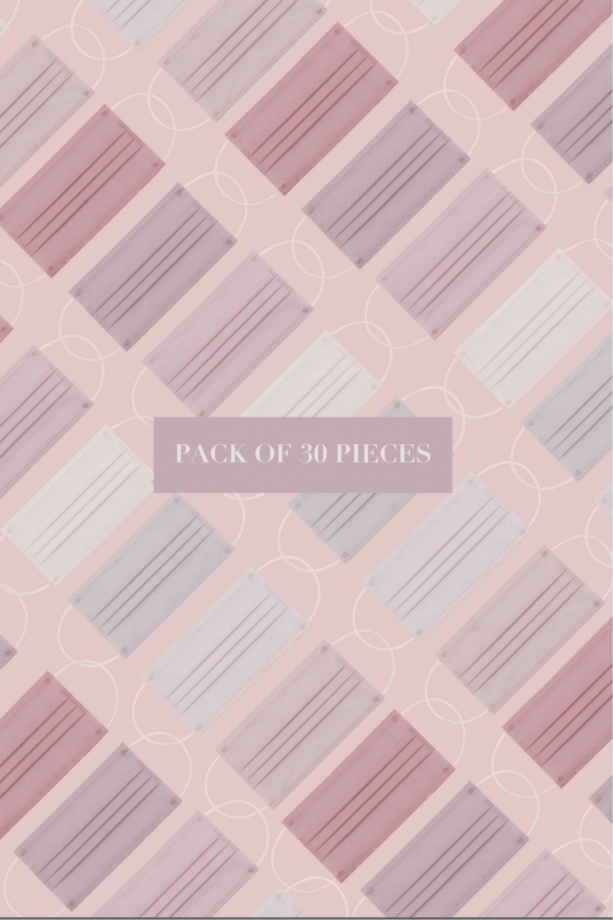 HER by h HER Monthly Shades of Pink Face Mask ，NT$850