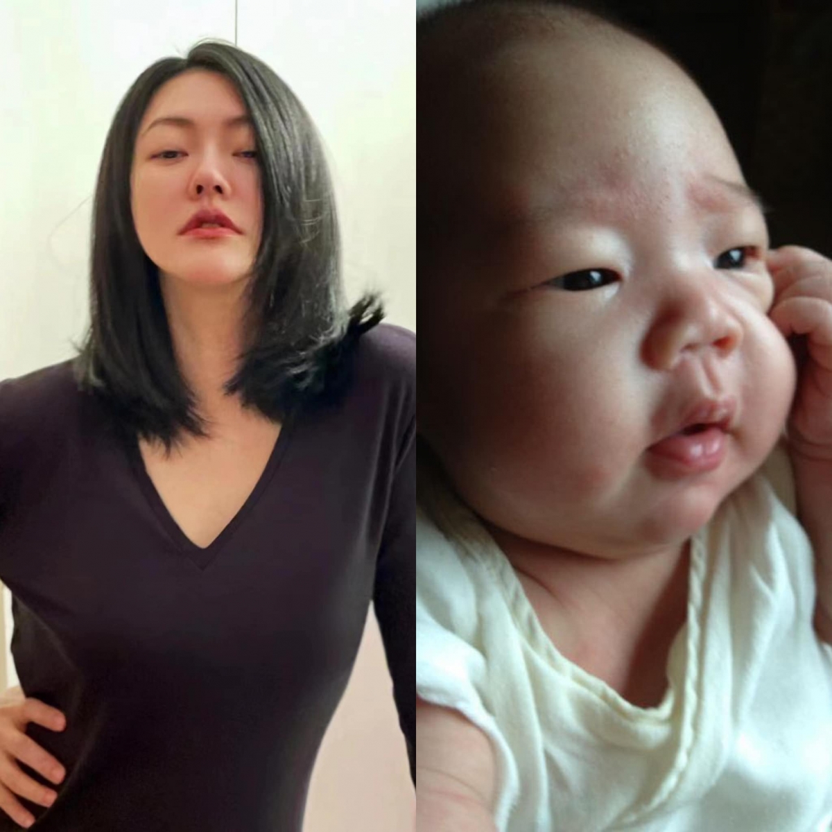 小S曬出許老三嬰兒照比美