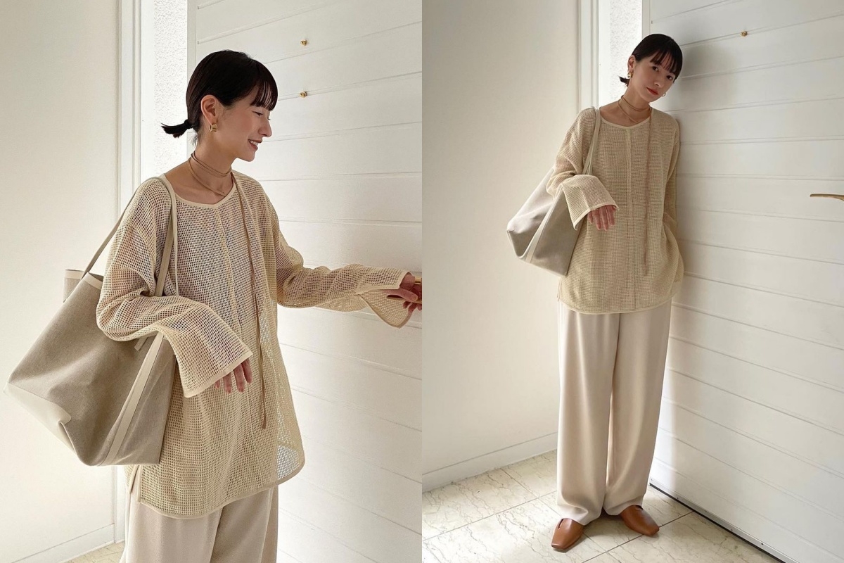 Ena 及 Yurina 即使穿著簡單也充滿具有質感的小細節。
