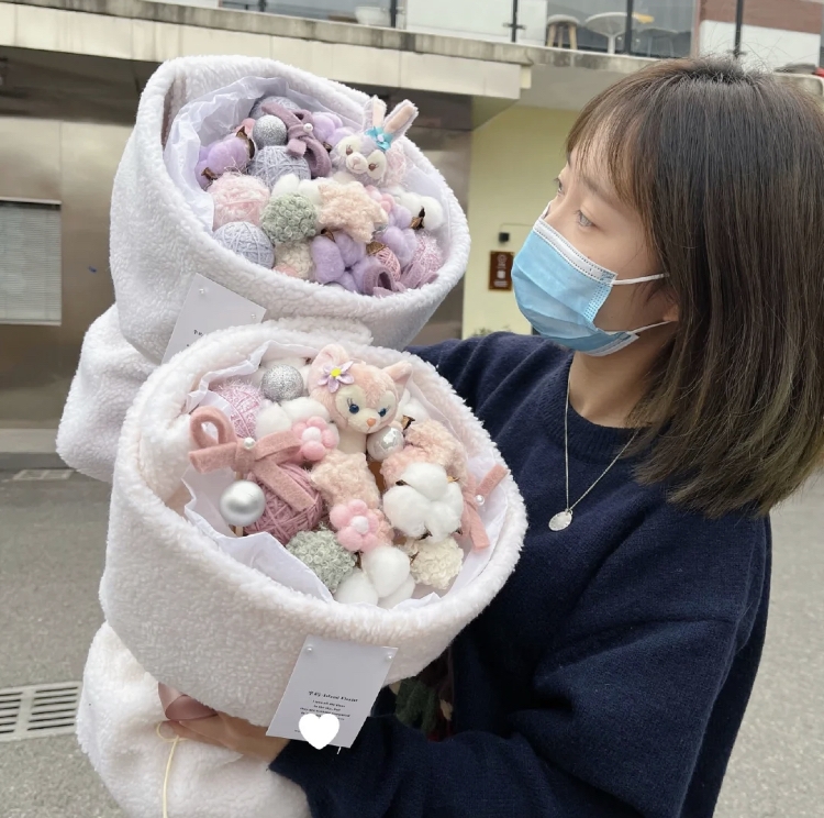 迪士尼LinaBell花束情人節首選