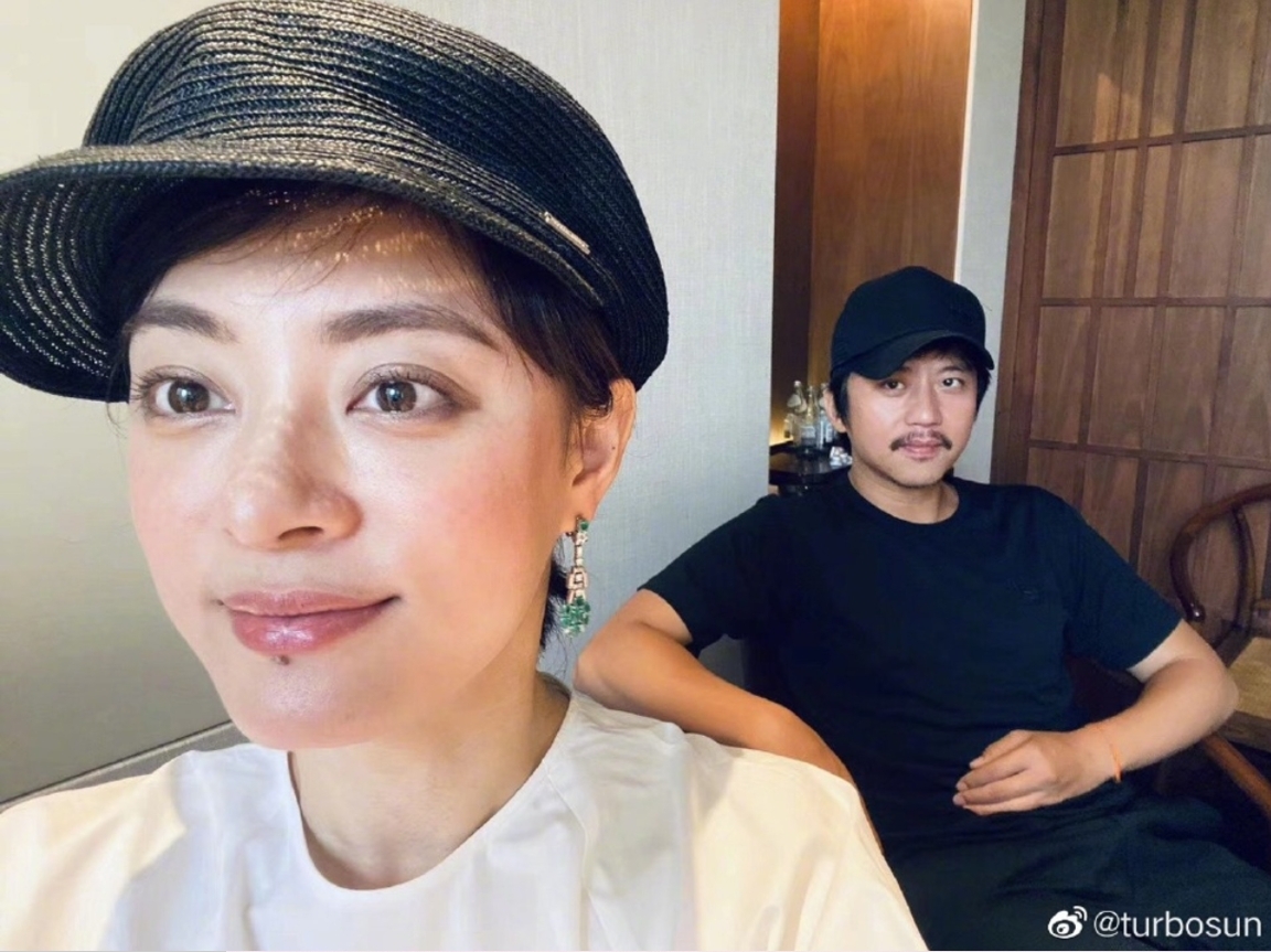 短髮孫儷看起來10年如一日