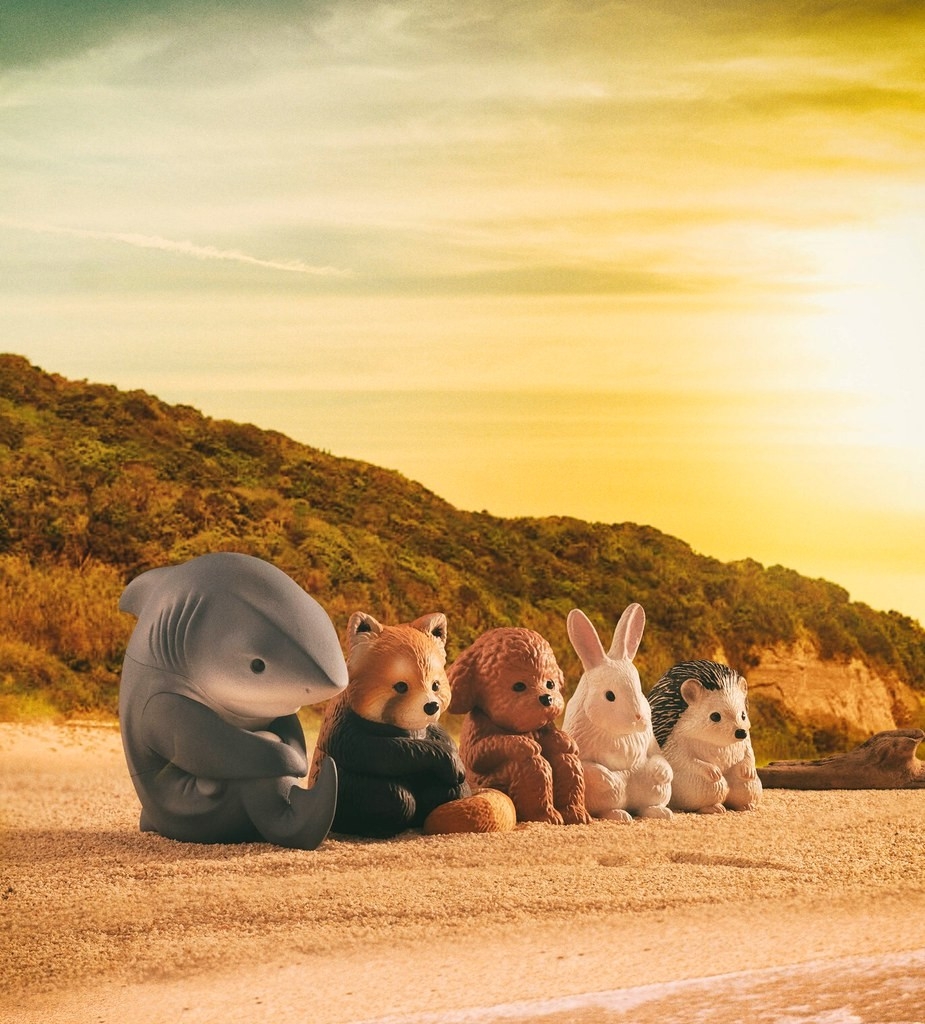 「等待中的動物（まちぼうけ）」系列扭蛋第二彈