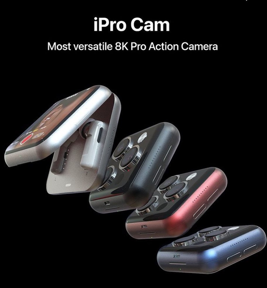 Apple首款迷你便攜式運動相機「iPro Cam」