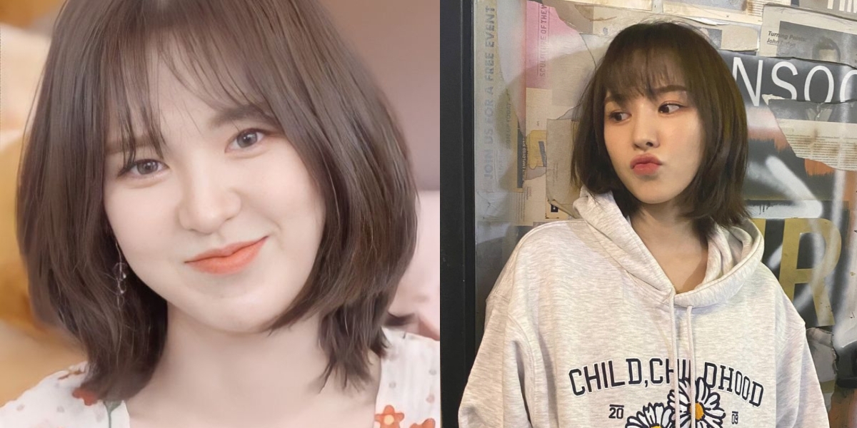 中長髮髮型推薦：Wendy及肩C字捲