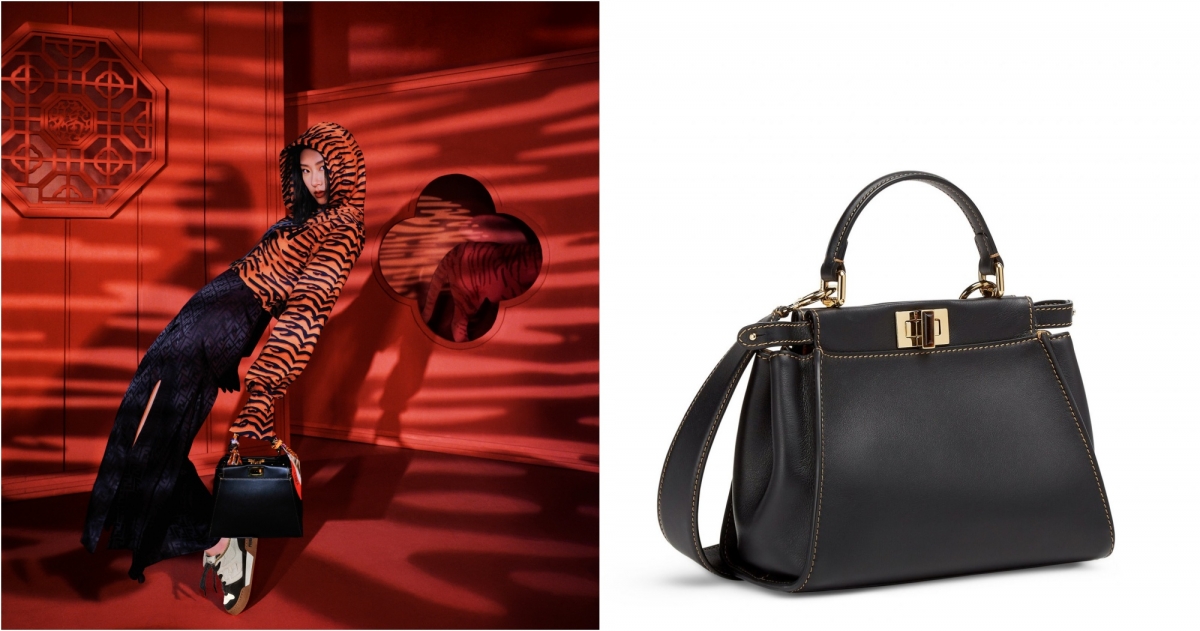 FENDI 新年系列 Peekaboo Iconic Mini 建議售價NT$132,000