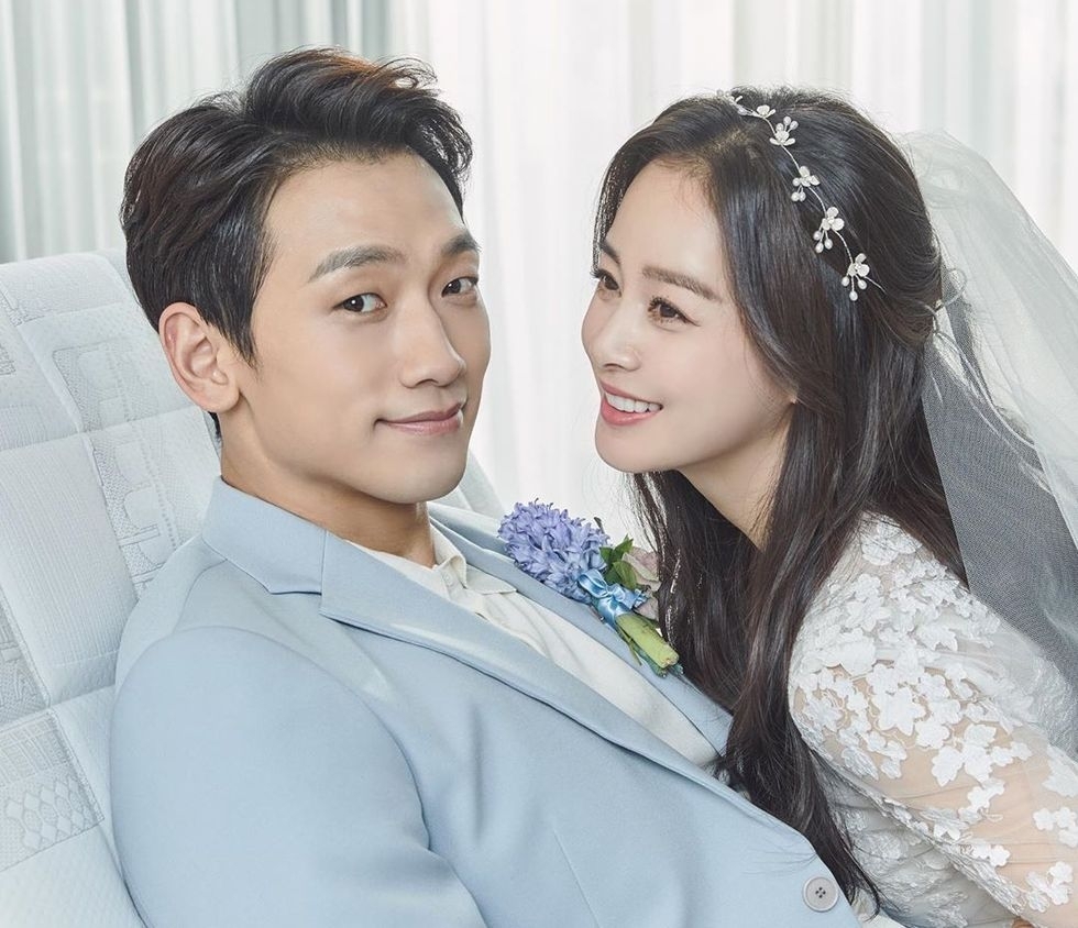 Rain與金泰希是知名銀色夫妻