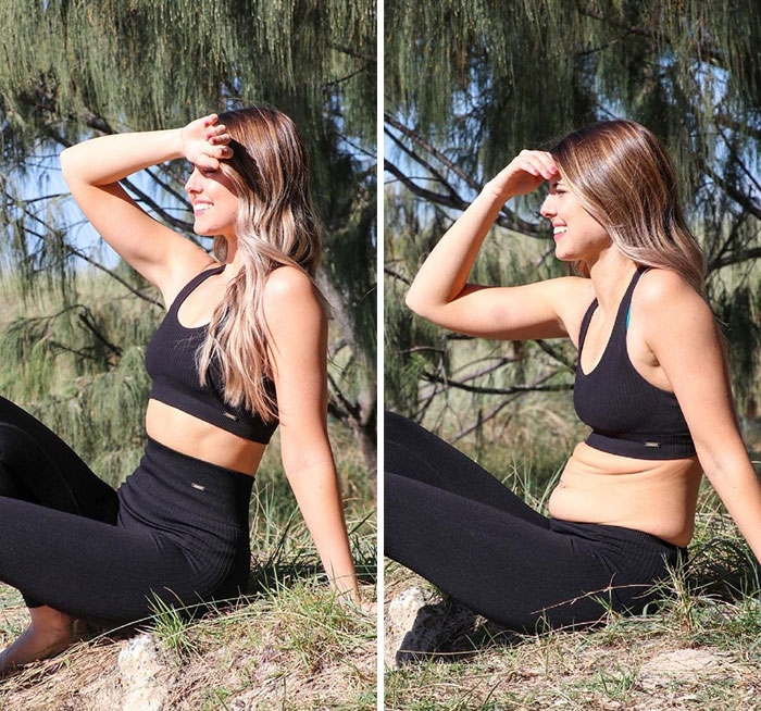 只要喬好角度,用力憋氣,就能夠拍出截然不同的照片