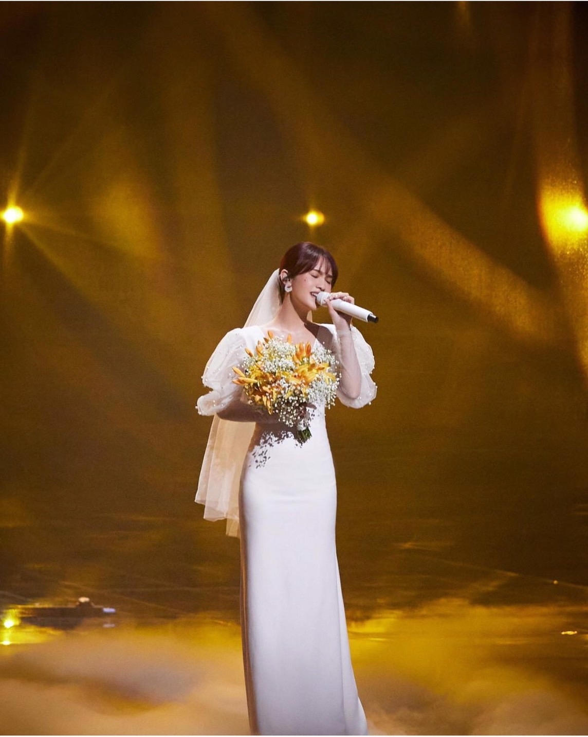 粉絲終於看見楊丞琳穿白紗的模樣