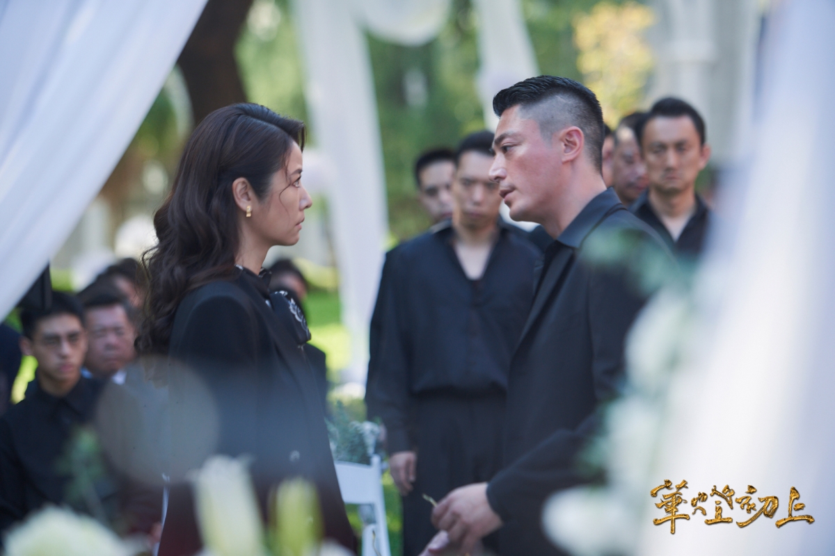 林心如夫妻檔在戲裡飾演仇敵