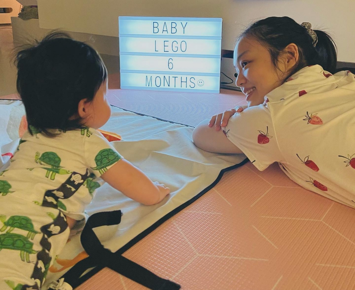 直呼先生與兒子是她可以愛一輩子的人