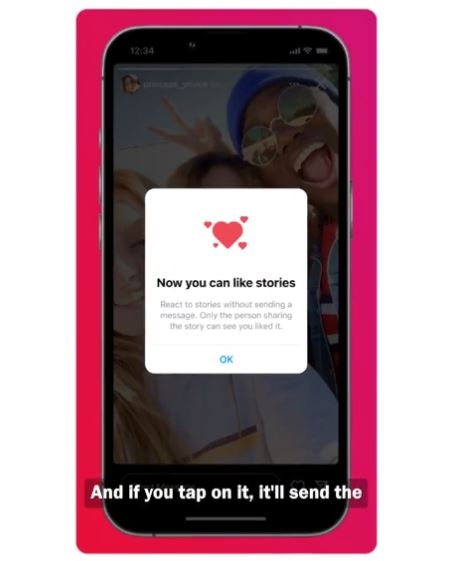 IG限動新功能：Private Story Likes