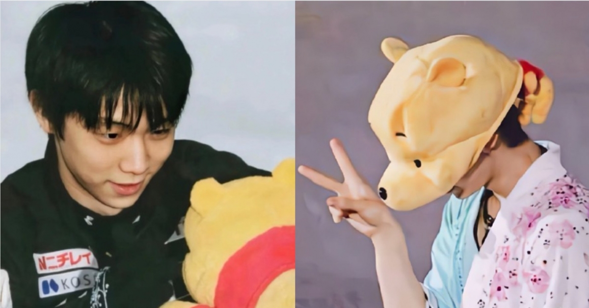 羽生結弦非常喜歡「小熊維尼」。