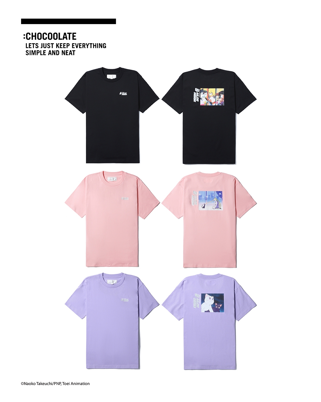 :CHOCOOLATE|美少女戰士 印花圖案TEE NTD $1,799