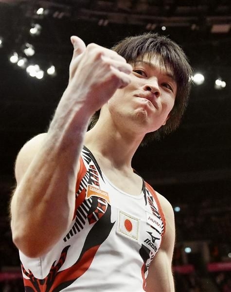 内村航平笑傲日本體壇