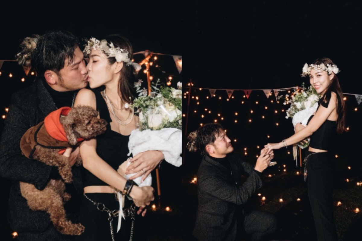 KID近日向穩定交往中的女友「東區妹仔」求婚。