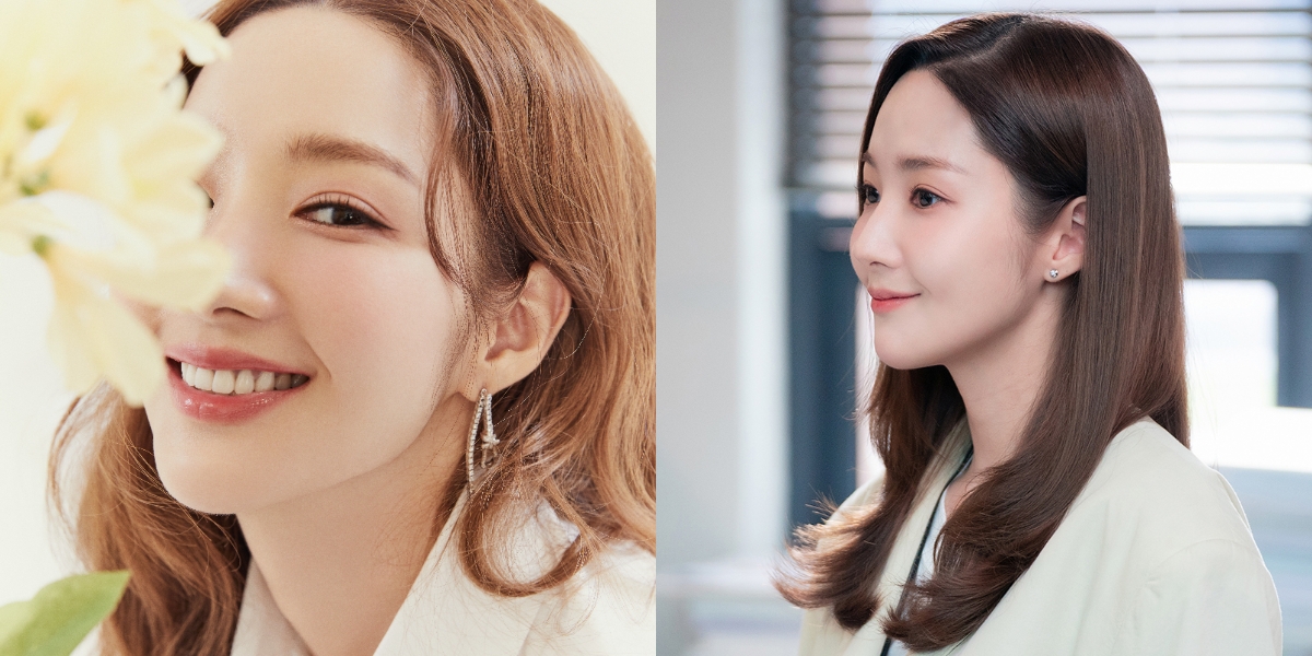 《社內戀愛》朴敏英妝容重點3:棕色氣質柔霧眉