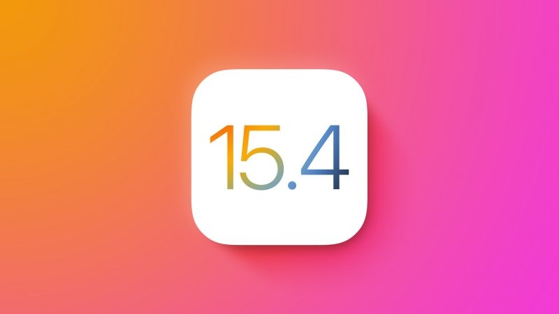 蘋果春季發布會預測4. iOS 15.4
