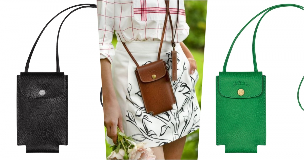 Longchamp 2022春夏系列手機袋,NT$5,700