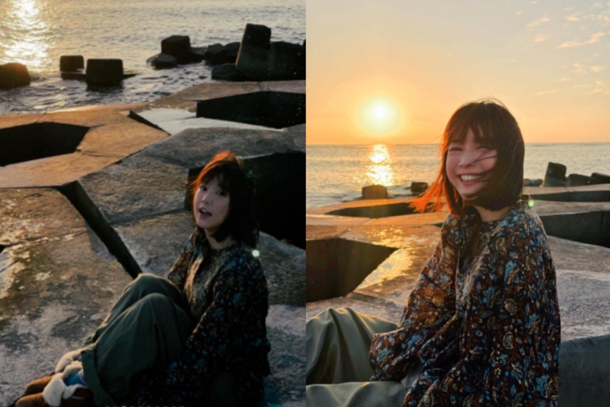 李佳穎分享「男友視角」慶生照。