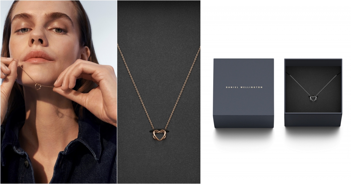 Daniel Wellington Elan Le Coeur小桃心系列 玫瑰金，NT$2,990,Elan Le Coeur小桃心系列 極光銀，NT$2,990